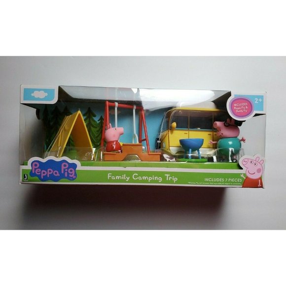 Peppa Pig Other - Peppa Pig Family Camping Trip Set Includes 7 Piece